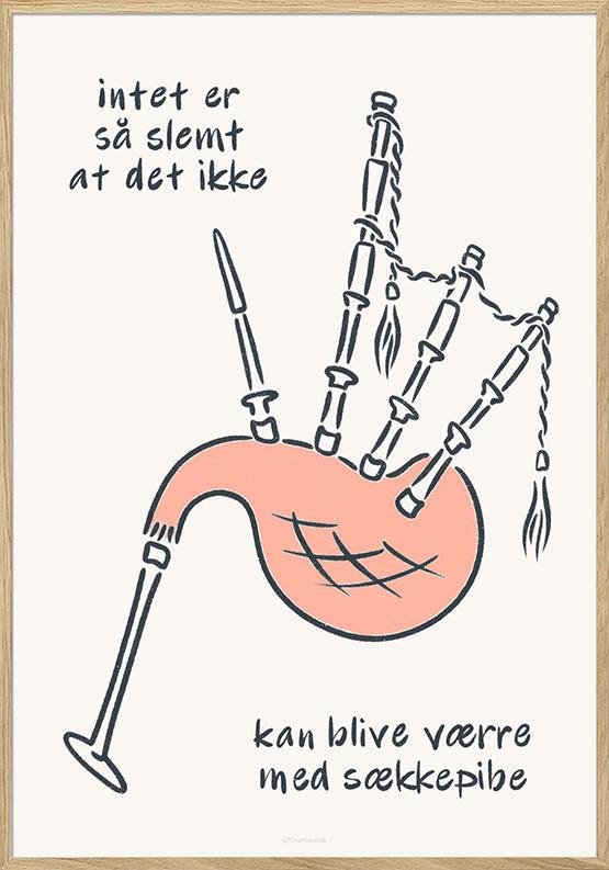 Tekstplakat Intet Er Så Slemt