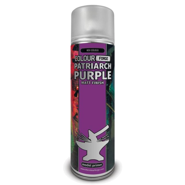 The Colour Forge Spray  Model Primer : Signature Series Patriarch Purple 500ml