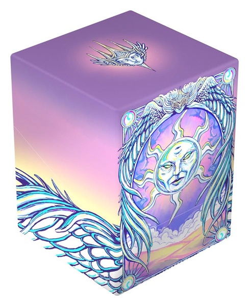 Ultimate Guard Boulder Deck Case Deck Box 100 Standard Size: Magic: The Gathering Mana Token Plains