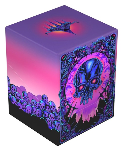 Ultimate Guard Boulder Deck Case Deck Box 100 Standard Size: Magic: The Gathering Mana Token Swamp