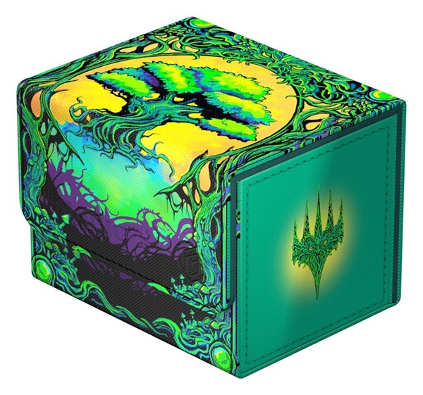 Ultimate Guard Sidewinder Deck Case  Deck Box  100  Standard Size Xenoskin: Magic: The Gathering Mana Token Forest