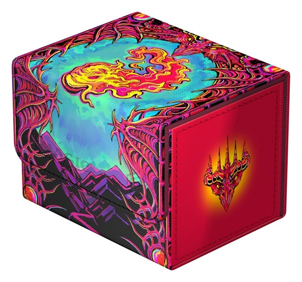 Ultimate Guard Sidewinder Deck Case  Deck Box  100  Standard Size Xenoskin: Magic: The Gathering Mana Token Mountain