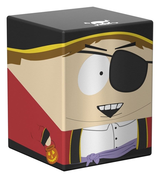 Ultimate Guard Squaroes Boulder Deck Case  Deck Box  100  Standard Size: South Park: Halloween Pirate Cartman