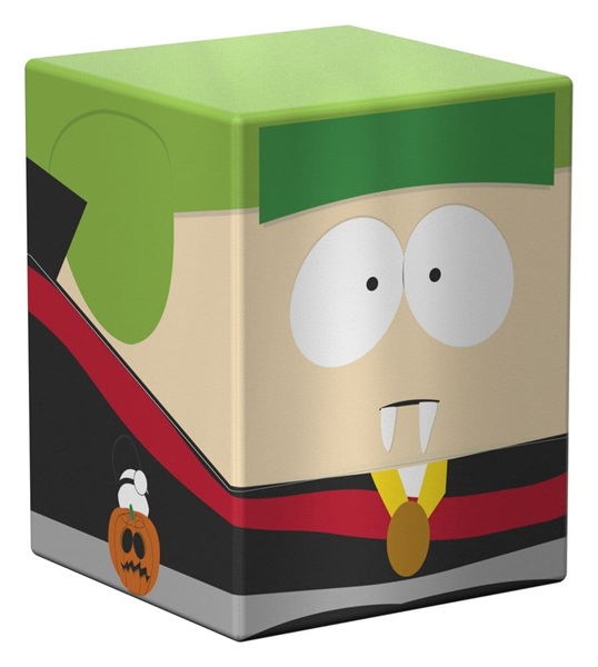 Ultimate Guard Squaroes Boulder Deck Case  Deck Box  100  Standard Size: South Park: Halloween Vampire Kyle