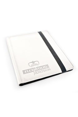 Ultimate Guard  -pocket Flexxfolio 18 Pocket  Mappe  360 Kort  Xenoskin White  Hvide