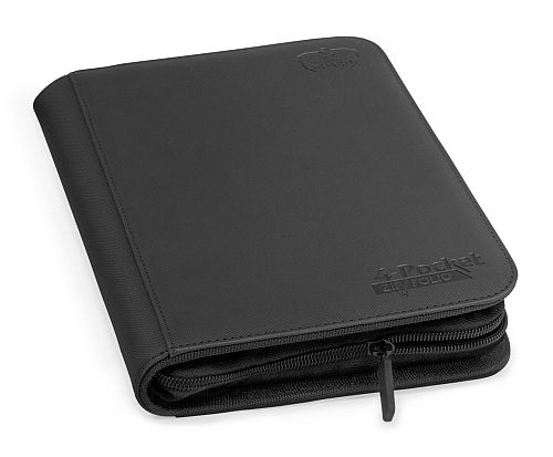 Ultimate Guard    -pocket Zipfolio  Mappe  Holder 160 Kort  Xenoskin Black  Sort