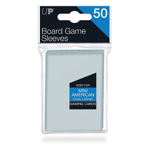 Ultra Pro American Mini Card Sleeves  Blue Code  41x63mm 50 Lommer  82662