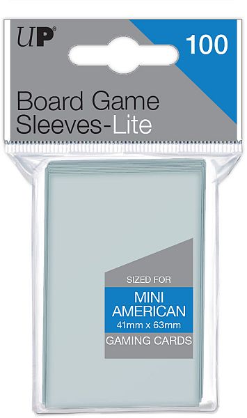 Ultra Pro Lite American Mini Card Sleeves 41x63mm 100 Lommer  85940