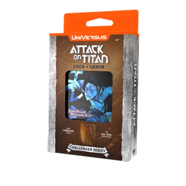 Universus  Ufs  Card Game Attack On Titan: Battle For Humanity Challenger Series: Eren Armin Deck