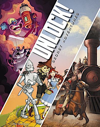 Unlock   : Secret Adventures  Engelsk  Cooperative Escape Room Puzzle Card Game