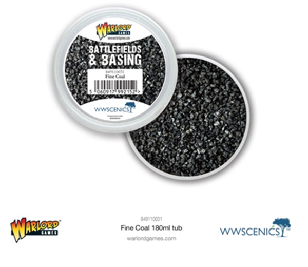 Warlord Scenics: Fine Coal  180ml