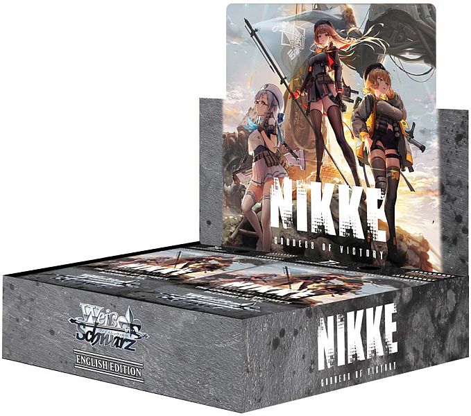 Weiss Schwarz Goddess Of Victory: Nikke Booster Display  Box Med 12 Booster Packs