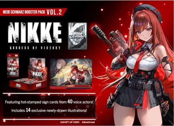 Weiss Schwarz Goddess Of Victory: Nikke Vol   Booster Display  Box Med 10 Booster Packs