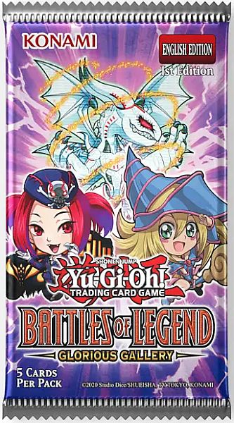 Yu-gi-oh  Battles Of Legend: Glorious Gallery Booster Pack