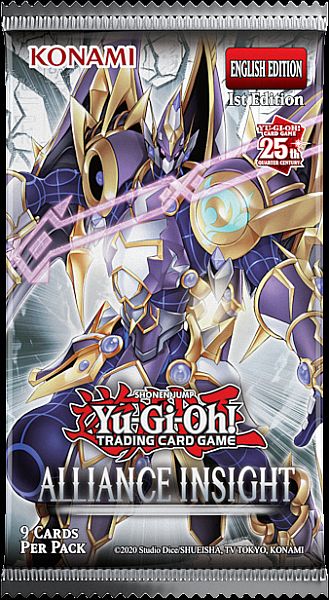 Yu-gi-oh  Booster Pakke Alliance Insight Booster Pack
