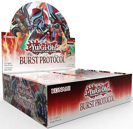 Yu-gi-oh  Booster Pakke Burst Protocol Booster Display Box
