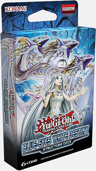 Yu-gi-oh  Deck Blue-eyes White Destiny  Unlimited  Structure Deck