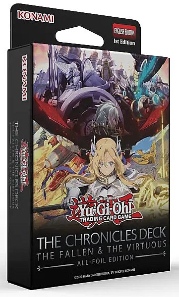 Yu-gi-oh  Deck The Fallen   The Virtuous  All-foil Edition  The Chronicles Deck