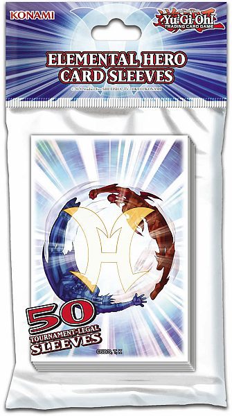 Yu-gi-oh St 195 184 Rrelse Konami Elemental Hero Yugioh Lommer  50 Stk  Sleeves  Ygo-ehslvs